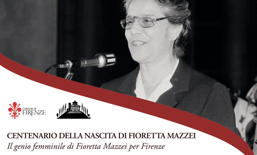 Il genio femminile di Fioretta Mazzei – 26 Settembre h16.30